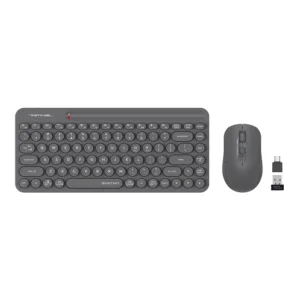 A4TECH FG3200 Air QuietKey Compact Combo Desktop Grey