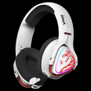 Bloody MR720 Naraka RGB Gaming Wireless Headset White