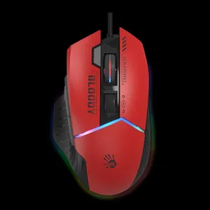 Bloody W95 Max RGB Gaming Mouse Red