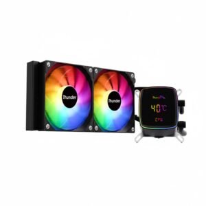 Thunder Polaris TRC-DG2401 240MM WATERCOOLING Black